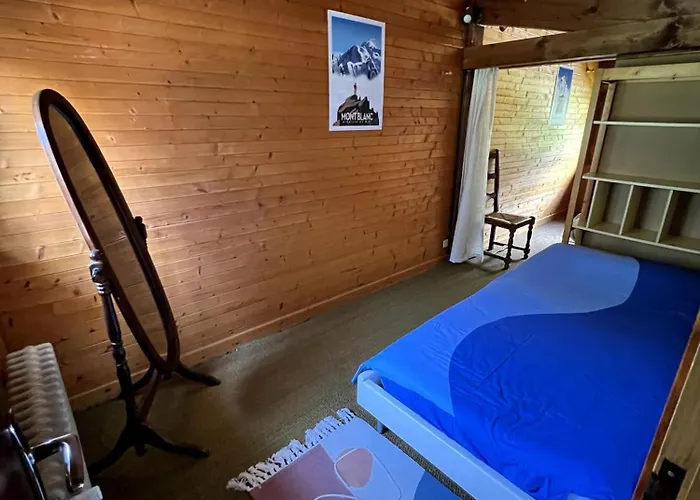 Les Carlines Des Bossons - Jardin & Panorama アパート シャモニー