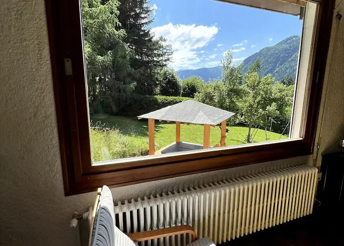 Les Carlines Des Bossons - Jardin & Panorama アパート *