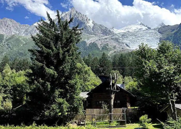 アパート Les Carlines Des Bossons - Jardin & Panorama シャモニー